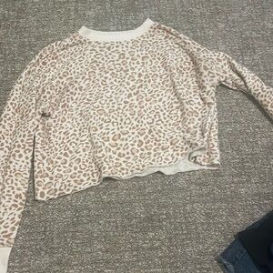 Cheetah print shirt
